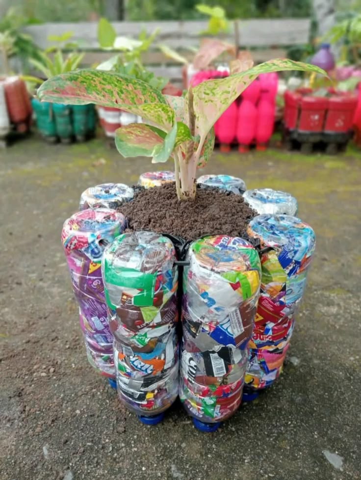 Ecobrick Planter